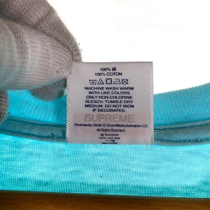 SUPREME シュプリーム 21AW Shrek Tee シュレック プリントTシャツ ターコイズ Size Ｍ 福生店