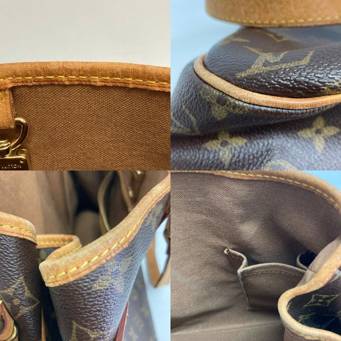 LOUIS VUITTON ルイヴィトン M51154 モノグラム バティニョール オリゾンタル トートバッグ ショルダー ブラウン 瑞穂店