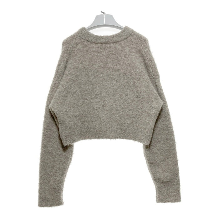 GYDA ジェイダ プリントニットカーディガン グレー sizeF 瑞穂店