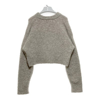 GYDA ジェイダ プリントニットカーディガン グレー sizeF 瑞穂店