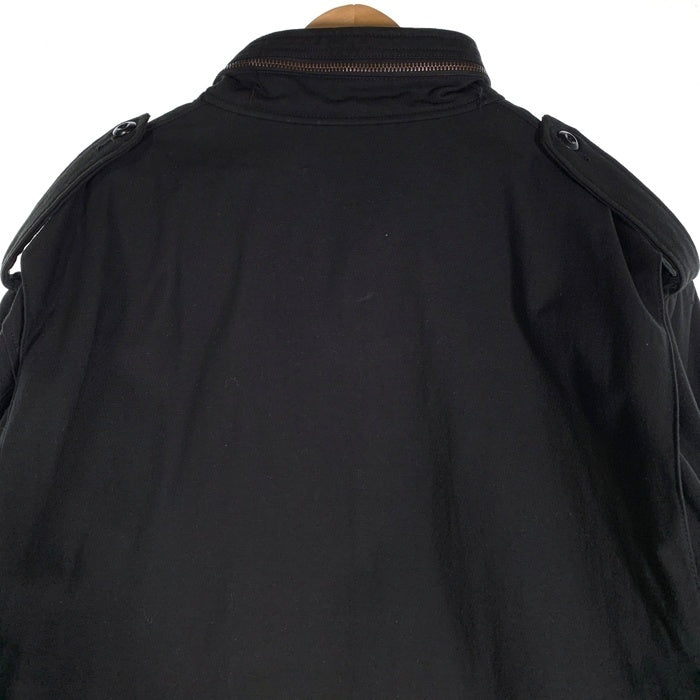 WTAPS ダブルタップス WMILL-65 JACKET.NYCO.SATIN ミリタリージャケット M-65型 ブラック BRDT-JKM01 Size 04 福生店