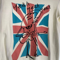 NUMBER(N)INE ナンバーナイン ユニオンジャック プリントTシャツ ビートルズ ホワイト レッド Size 2 福生店