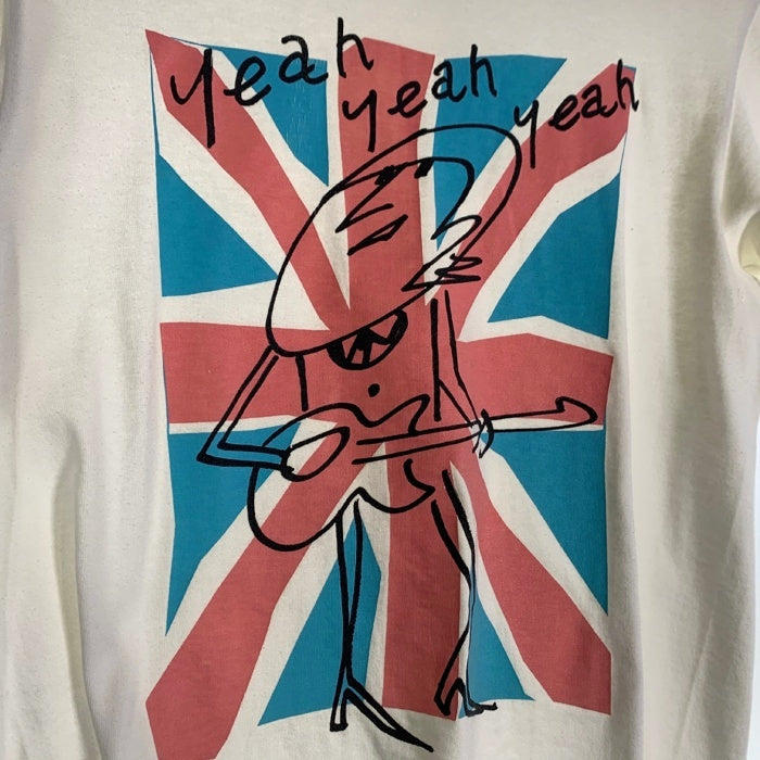 NUMBER(N)INE ナンバーナイン ユニオンジャック プリントTシャツ ビートルズ ホワイト レッド Size 2 福生店