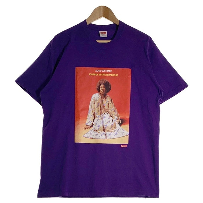 SUPREME シュプリーム 24SS Satchidananda Tee サッチダーナンダ プリントTシャツ パープル Size L 福生店