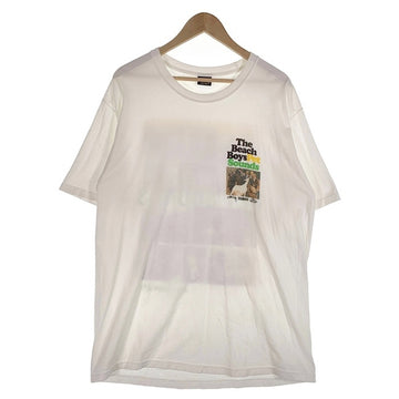 STUSSY ステューシー 21SS The Beach Boys ビーチボーイズ フォトプリントTシャツ ホワイト メキシコ製 Size L 福生店