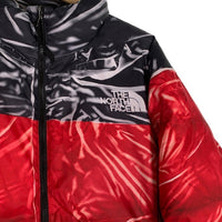 SUPREME シュプリーム 23SS THE NORTH FACE ノースフェイス PC Printed Nuptse Jacket プリント ヌプシジャケット ダウン レッド ND02300I Size L 福生店