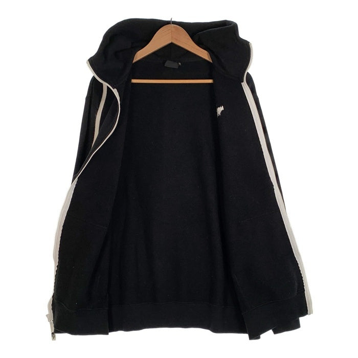 THE NORTH FACE ノースフェイス Rearview FullZip Hoodie リアビューフルジップフーディ スウェットパーカー ブラック NT62130 Size XL 福生店