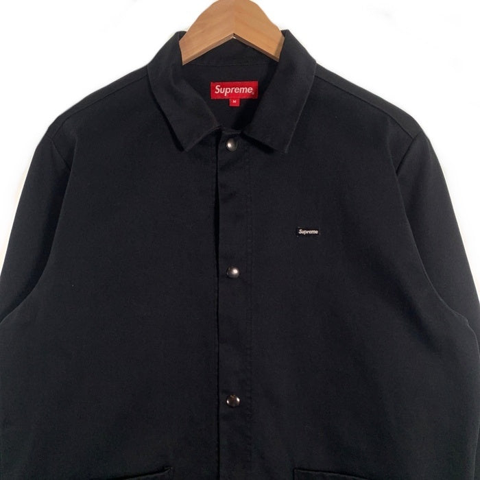 SUPREME シュプリーム 16SS Shop Jacket ショップジャケット チノツイル カバーオール ブラック Size M 福生店