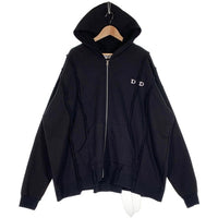DISCOVERED ディスカバード DOCKING HOODIE ドッキングフーディー ジップアップパーカー ブラック チャンピオン別注 DC-B2-CU-12 Size 3 福生店