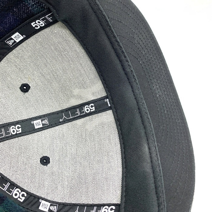 NEWERA ニューエラ 59FIFTY BASEBALL CAP NEWYORK YANKEES ベースボールキャップ ニューヨークヤンキース ブラックウォッチ Size 7 1/2 (59.6cm) 福生店