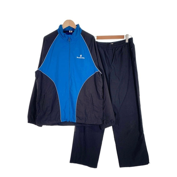 ドイツ軍 BUNDESWEHR トレーニング ウォームアップジャケット パンツ セット ブルー ブラック Size M 福生店