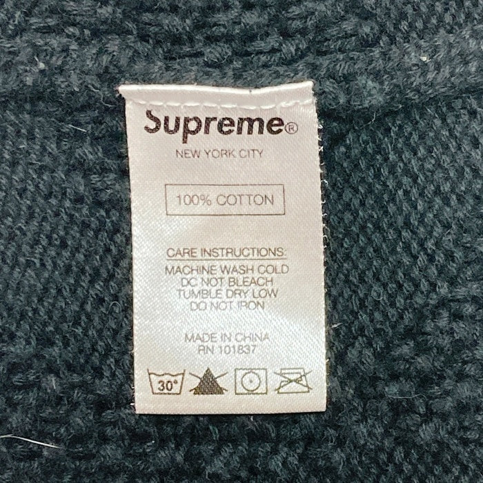 SUPREME シュプリーム 20AW Textured Small Box Sweater スモールボックスロゴニット ブラック sizeM 瑞穂店