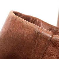 purete ピュルテ レザートレンチコート ブラウン size40 瑞穂店