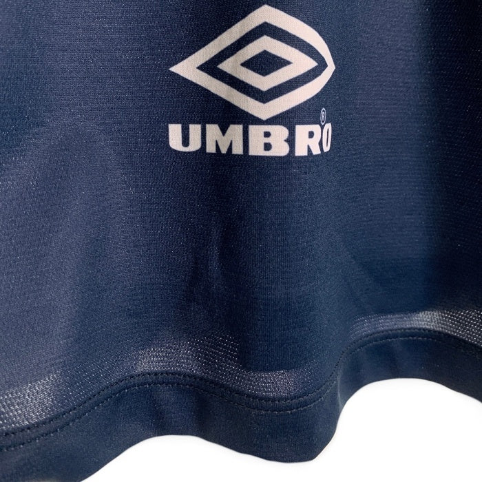 UMBRO アンブロ NICK GEAR ニックギア LHP ゲームシャツ 長袖 ネイビー ホワイト 784-4230267 Size S 福生店