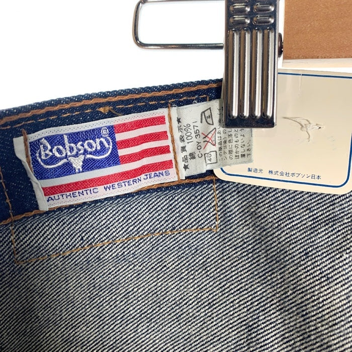 BOBSON ボブソン 530 SAILOR セーラー フレアデニムパンツ インディゴ デッドストック Size 40×32 福生店