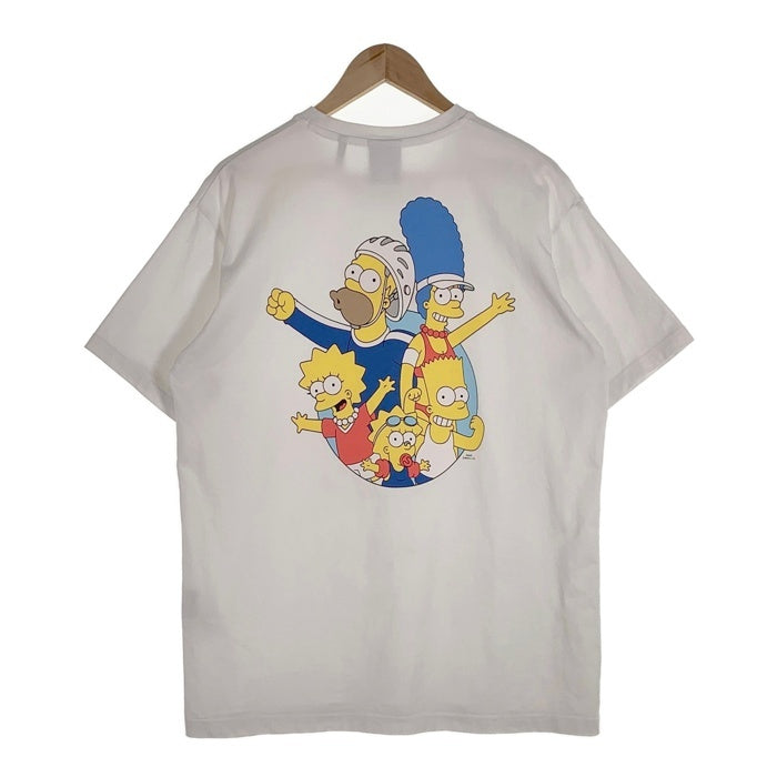KITH NYC キス 21SS The Simpsons シンプソンズ Sports Family Tee Tシャツ ホワイト ボックス刺繡ロゴ バックプリント Size M 福生店