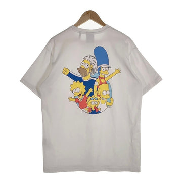 KITH NYC キス 21SS The Simpsons シンプソンズ Sports Family Tee Tシャツ ホワイト ボックス刺繡ロゴ バックプリント Size M 福生店