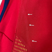 adidas アディダス スペイン代表 2002 サッカー ワールドカップ ホーム ユニフォーム  レッド sizeM 瑞穂店