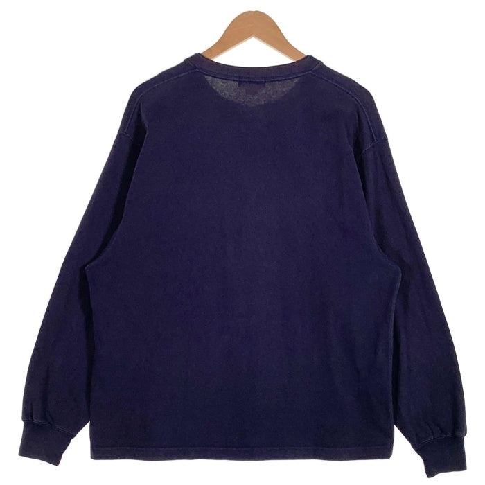L.L.Bean エルエルビーン 刺繍 長袖 Tシャツ ネイビー Size M 福生店