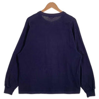L.L.Bean エルエルビーン 刺繍 長袖 Tシャツ ネイビー Size M 福生店