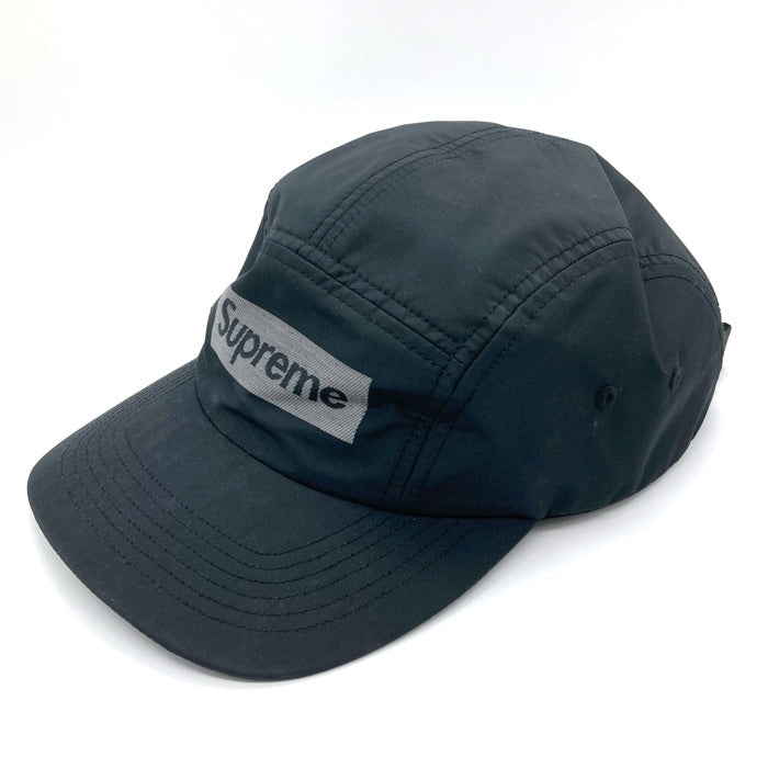 SUPREME シュプリーム 22AW Reflective Jacquard Logo Camp Cap リフレクティブジャカードロゴ キャンプキャップ ブラック 瑞穂店