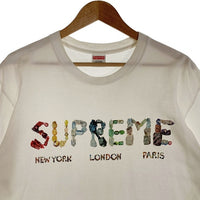 SUPREME シュプリーム 18SS Rocks Tee ロックス Tシャツ プリント ホワイト 宝石 Size L 福生店