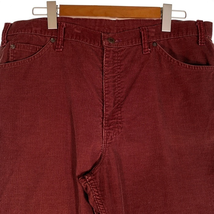 70's 80's JC Penney ジェーシーペニー ブーツカット コーデュロイ フレアパンツ バーガンディー Size ウエスト約98cm 福生店