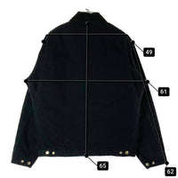 Carhartt WORK IN PROGRESS カーハート ワークインプログレス OG DETROIT JACKET デトロイトジャケット ブラック sizeS 瑞穂店