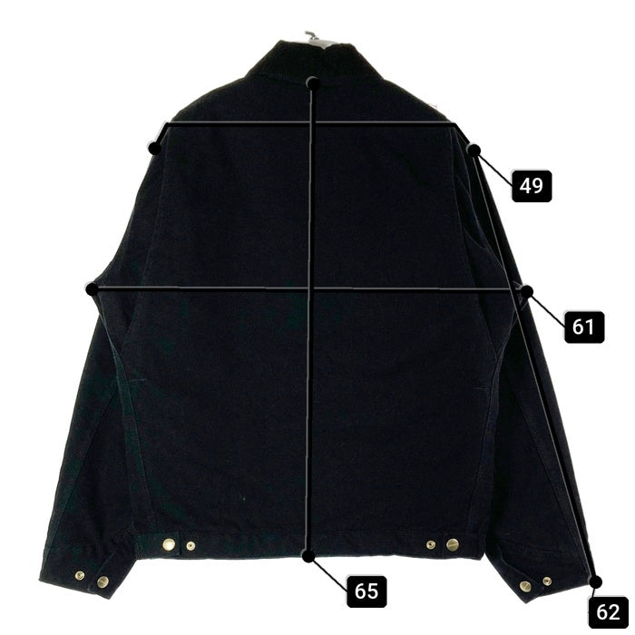 Carhartt WORK IN PROGRESS カーハート ワークインプログレス OG DETROIT JACKET デトロイトジャケット ブラック sizeS 瑞穂店