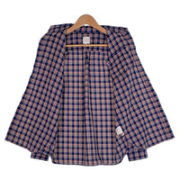 THE NORTH FACE ノースフェイス THERMASTAT FLANNEL チェック フランネルシャツ ブルー NR61304 Size S 福生店