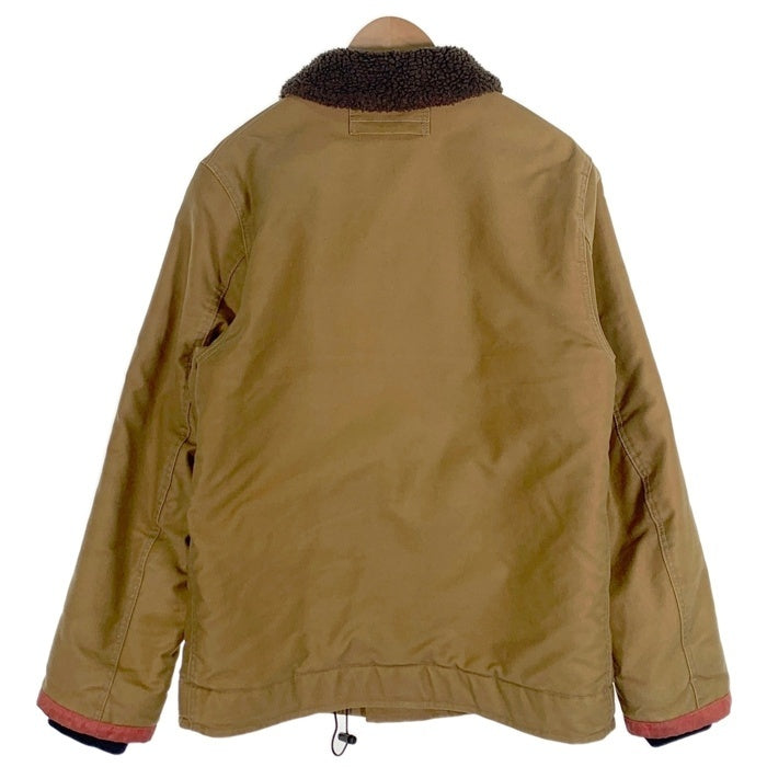 BLUE BLUE ブルー ブルー 裏ボア N-1 デッキジャケット ベージュ Size 3 福生店