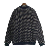 80's L.L.Bean エルエルビーン バーズアイ ウールニットセーター ネイビー ノルウェー製 5086 Size XL 福生店