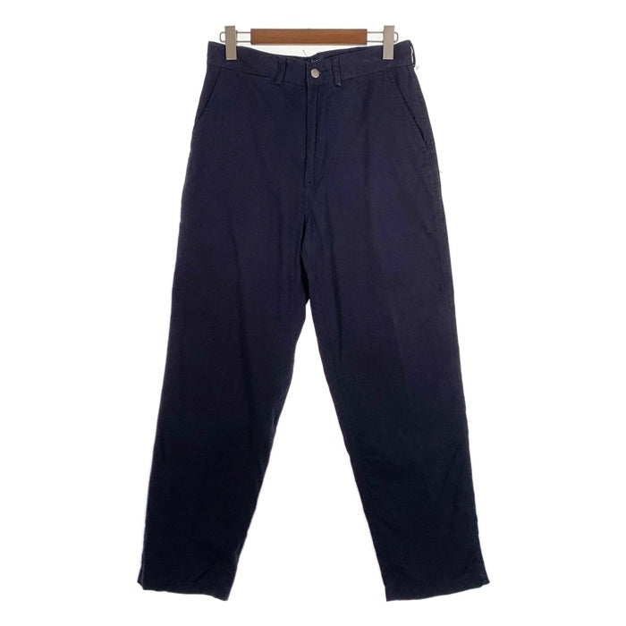 90's STUSSY ステューシー キャンバスコットン トラウザーパンツ ネイビー 中国製 紺タグ Size 32 福生店