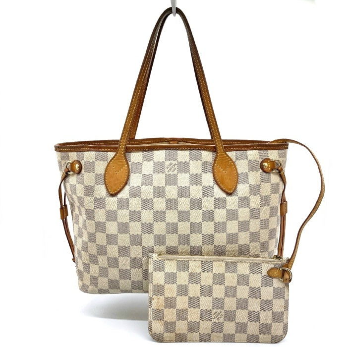 LOUIS VUITTON ルイヴィトン ネヴァーフルPM N51110 ダミエアズール トートバッグ オフホワイト 瑞穂店