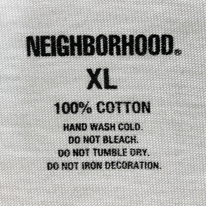 NEIGHBORHOOD ネイバーフッド NH TEE SS-20 Tシャツ ホワイト sizeXL 瑞穂店