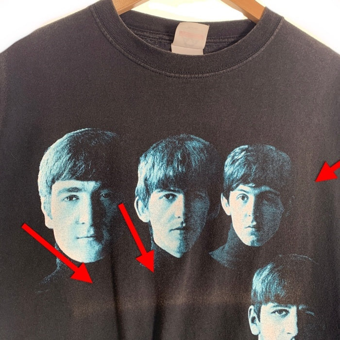 Beatles ビートルズ 00s tシャツ ブラック 90s 90's 00's Beatles ビートルズ With the Beatles 半袖 Tシャツ