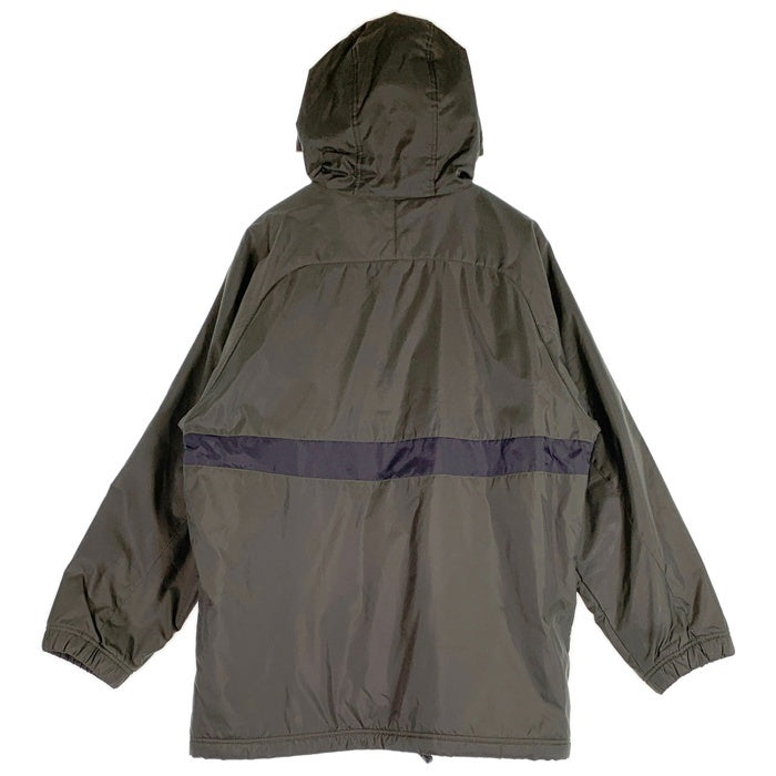 00’s NIKE ナイキ リバーシブル フーデッドジャケット ナイロン フリース モスグリーン チャコール Size M 福生店
