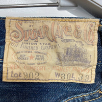 SUGAR CANE シュガーケーン Lot 902 USED加工 スターデニムパンツ ジーンズ インディゴ Size 30 瑞穂店