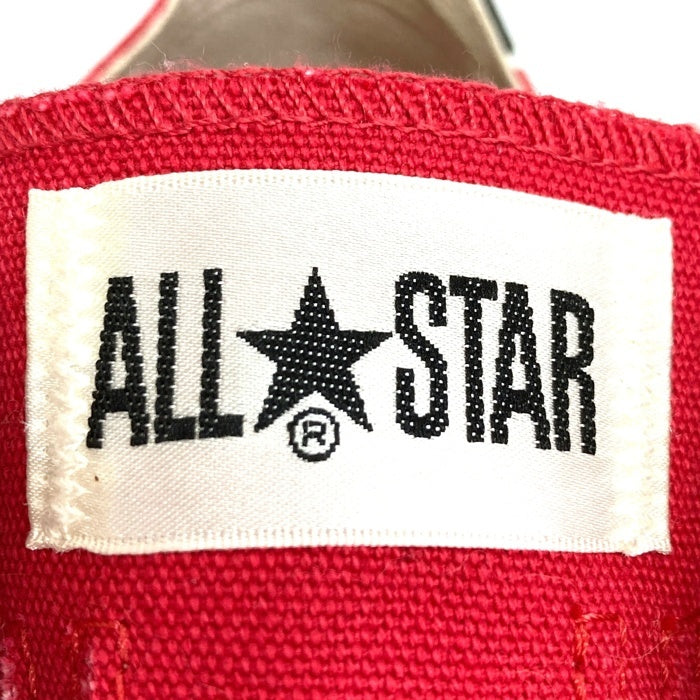 CONVERSE コンバース ALL STAR LOW REACT2.0 NBA ブルズ キャンバス ローカットスニーカー レッド 1SD536 Size 26.5cm 瑞穂店