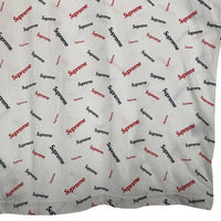 SUPREME シュプリーム 18AW Scatter Ringer Tee スキャッター リンガーTシャツ ホワイト ネイビー Size L 福生店