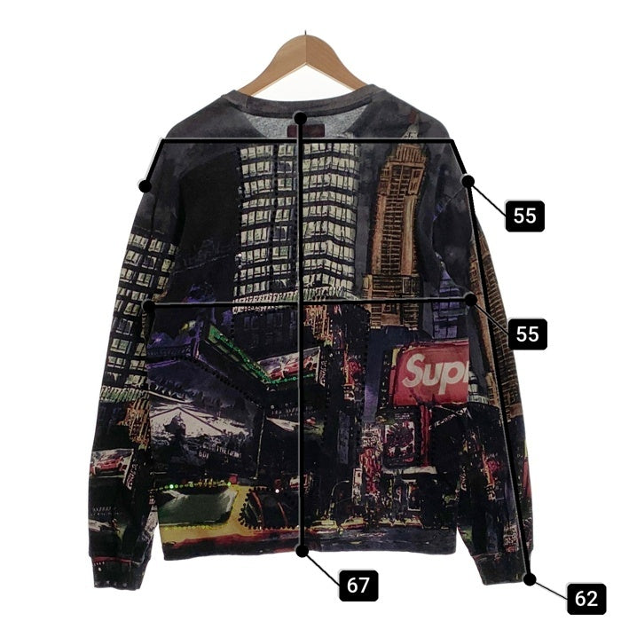 SUPREME シュプリーム 25SS Skyline Sequin L/S Top Night ロンT ロングスリーブ 長袖 Tシャツ ブラック Size S 福生店