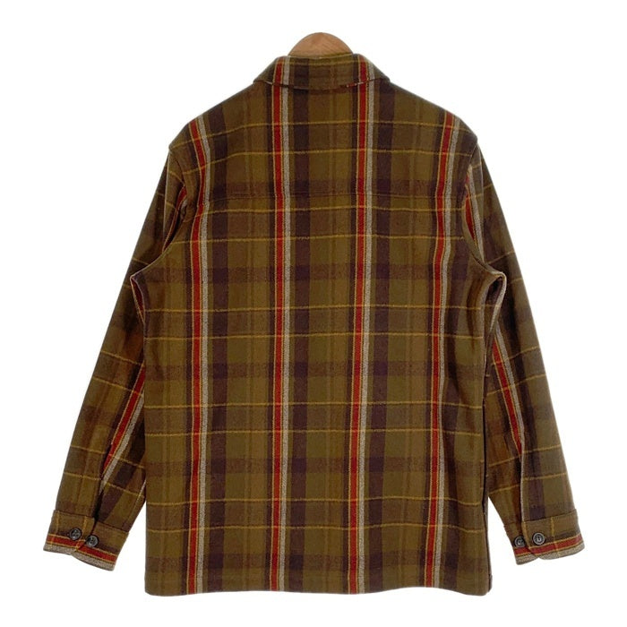PENDLETON ペンドルトン ウールシャツ ブラウン RK354 厚手 Size L 相当 福生店