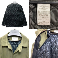 URBAN RESEARCH DOOR アーバンリサーチドア キルティングライナー付き ステンカラーコート カーキ size40 瑞穂店