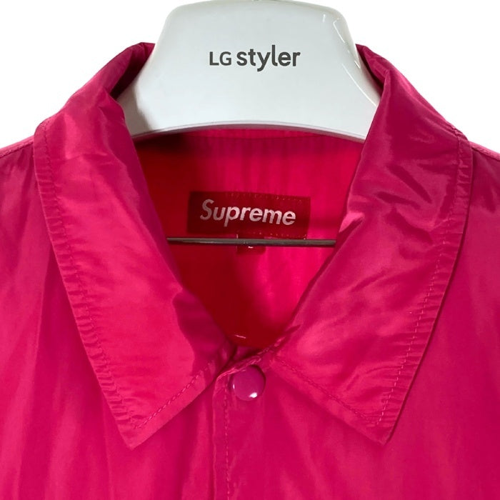 Supreme×MARK GONZALES シュプリーム×マークゴンザレス 13SS スフィンクス コーチジャケット ピンク sizeL※襟・袖口汚れ有 瑞穂店