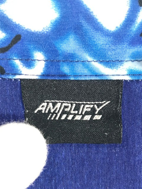 US古着 AMPLIFY 総柄 プリント 半袖シャツ ドラゴン Size XXL 福生店