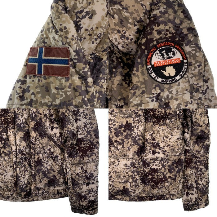 NAPAPIJRI ナパピリ AZUMA CAMO ダウンジャケット カモフラージュ W1130S Size L 福生店
