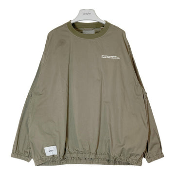 WTAPS ダブルタップス 181TQDT-JKM03 18SS SMOCK JACKET COTTON SATIN スモック サテン ジャケット カーキ size3 瑞穂店