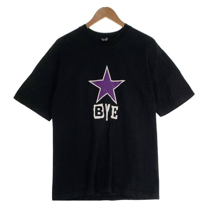 bye jeremy バイジェレミー 半袖 Tシャツ ブラック パープル USA製 Size M 福生店
