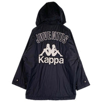 Kappa カッパ Juventus ユベントス ナイロン ベンチコート 中綿ジャケット ブラック Size M 福生店