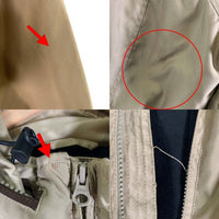 CHAPS チャップス ポリエステル 裏地 フリース ジップアップ ジャケット ベージュ Size XL 福生店